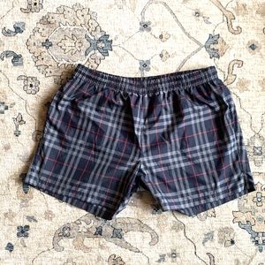 Burberry Checked Swim Shorts XL